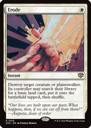 Erode (SOS-015)  - Secrets of Strixhaven