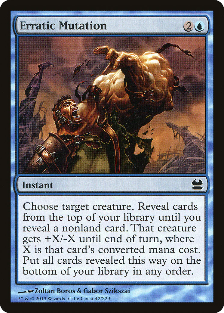 Erratic Mutation (MMA-042)  Foil - Modern Masters