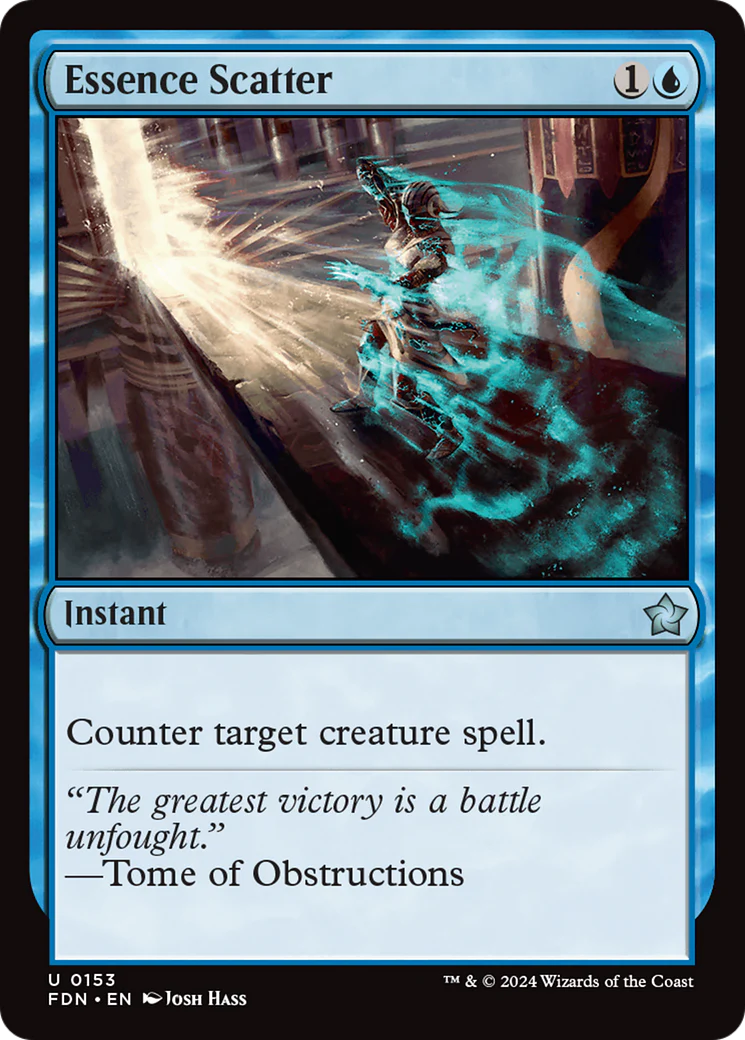 Essence Scatter (FDN-153)  Foil - Foundations