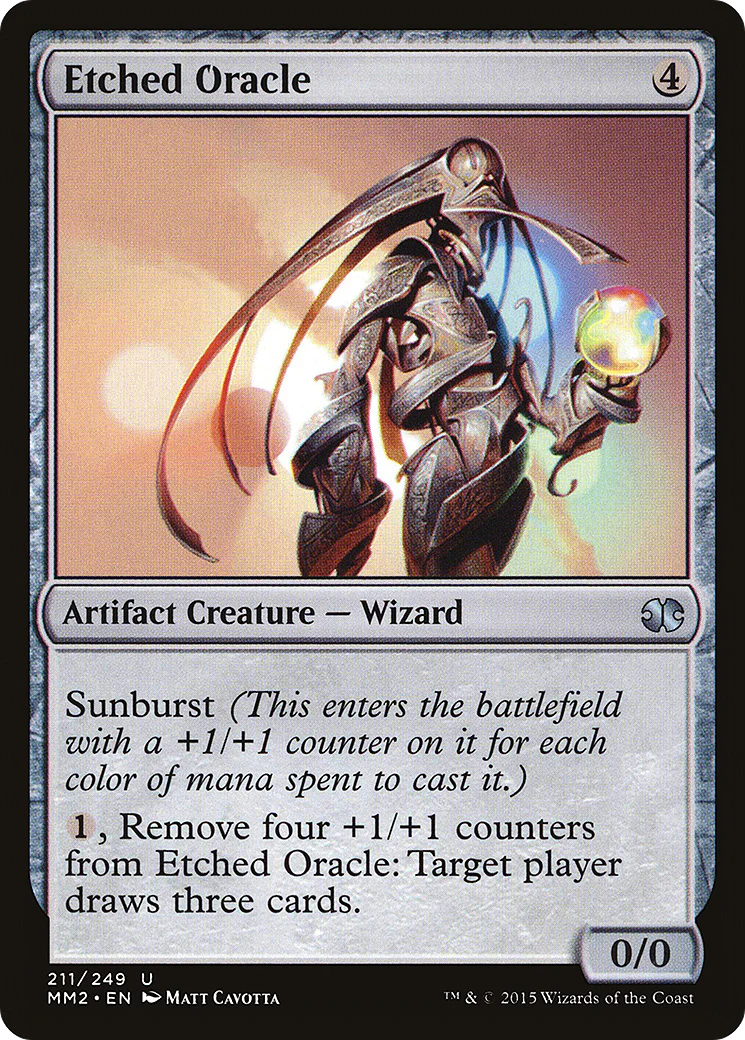 Etched Oracle (MM2-211)  - Modern Masters 2015