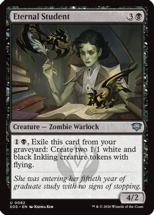 Eternal Student (SOS-082)  Foil - Secrets of Strixhaven