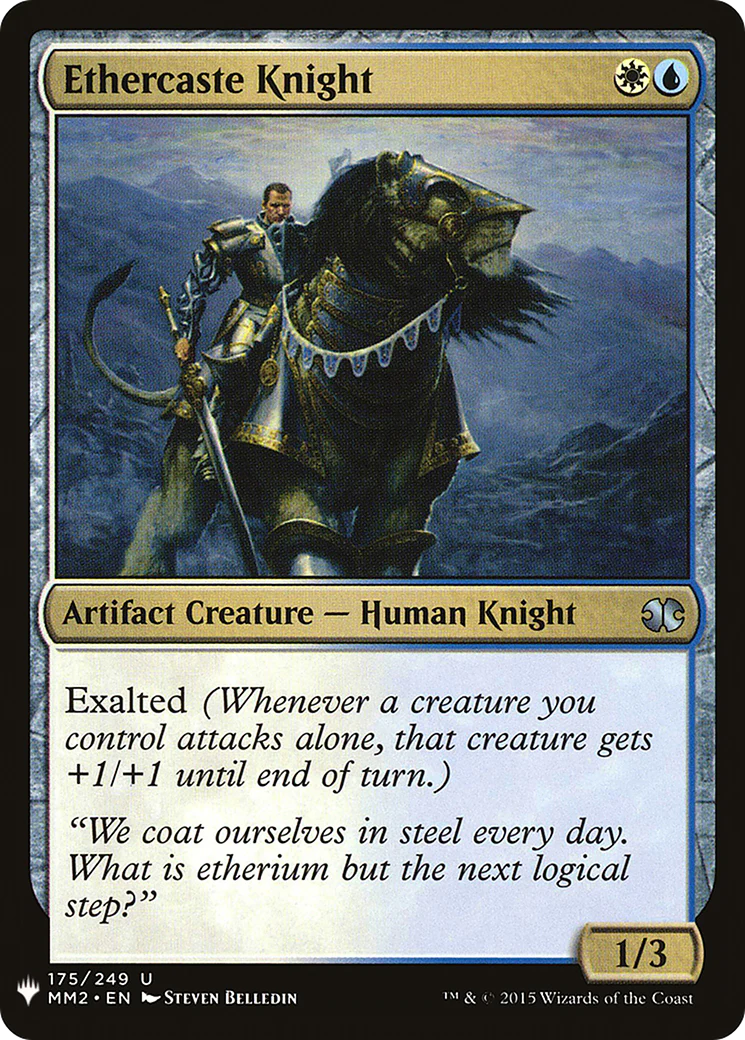 Ethercaste Knight (LIST-MM2-175)  - The List