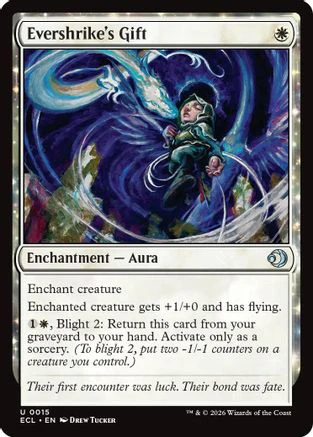 Evershrike's Gift (ECL-015) Foil - Lorwyn Eclipsed