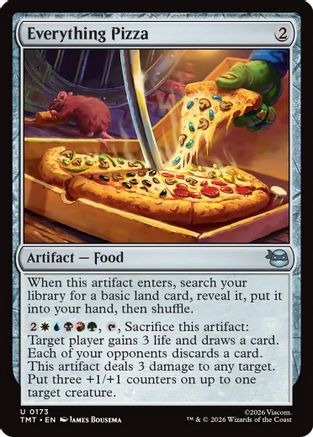 Everything Pizza (TMT-173)  - Teenage Mutant Ninja Turtles