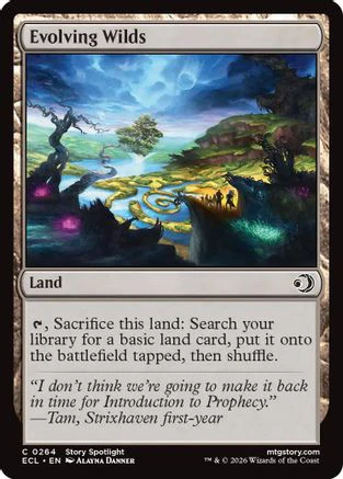 Evolving Wilds (ECL-264) Foil - Lorwyn Eclipsed