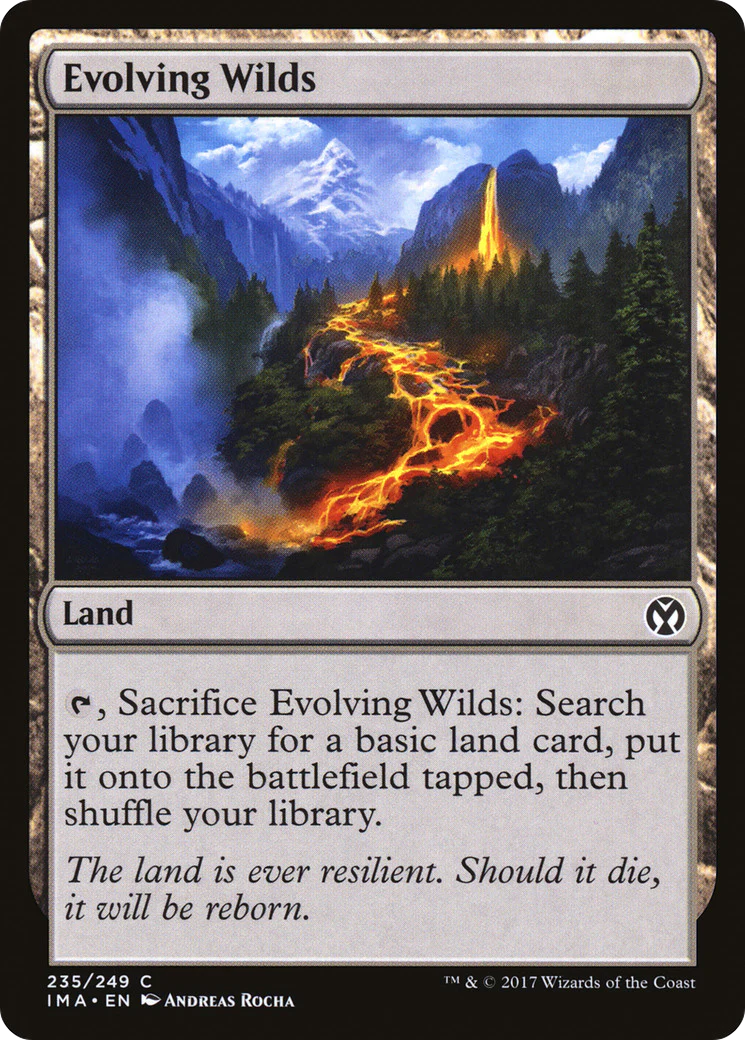 Evolving Wilds (IMA-235)  Foil - Iconic Masters