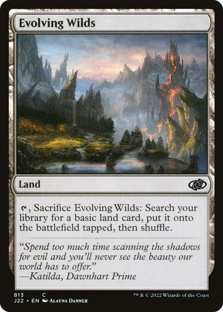 Evolving Wilds (J22-813)  - Jumpstart 2022