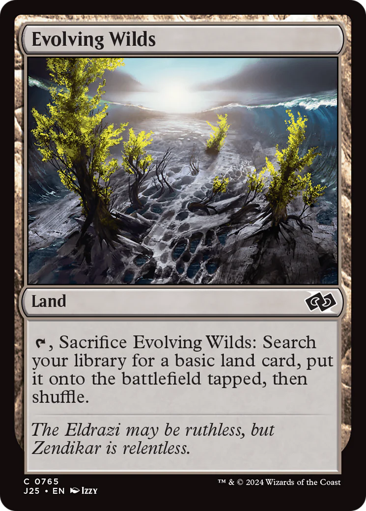 Evolving Wilds (J25-765)  - Foundations Jumpstart