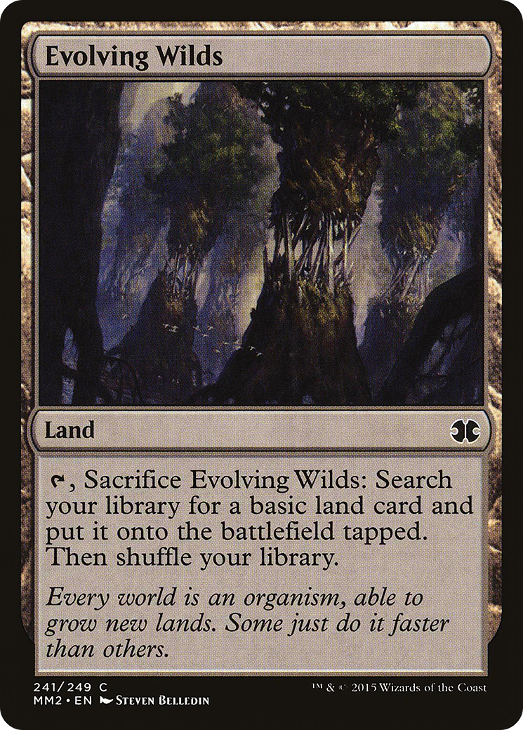 Evolving Wilds (MM2-241)  Foil - Modern Masters 2015