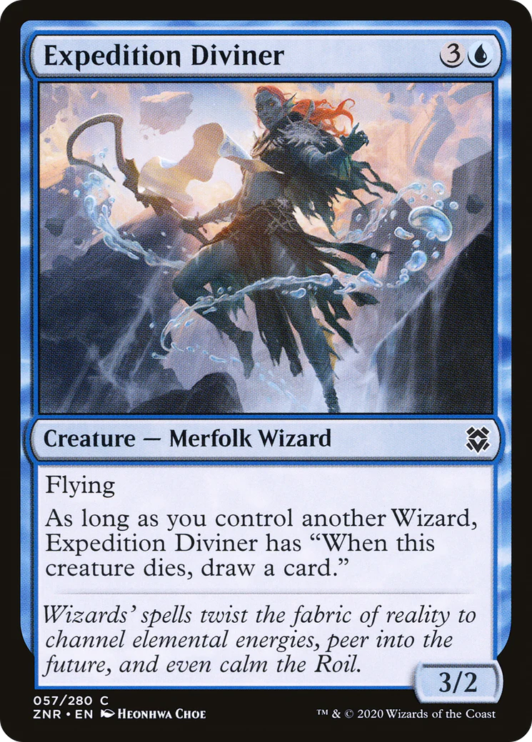 Expedition Diviner (ZNR-057)  - Zendikar Rising