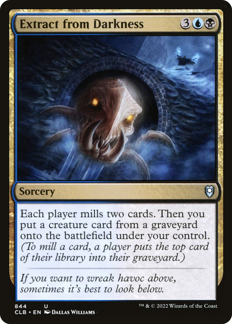 Extract from Darkness (CLB-844)  - Commander Legends: Battle for Baldur's Gate