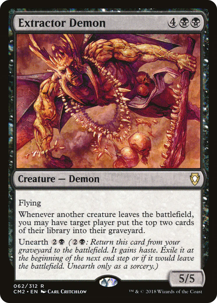 Extractor Demon (CM2-062)  - Commander Anthology Volume II