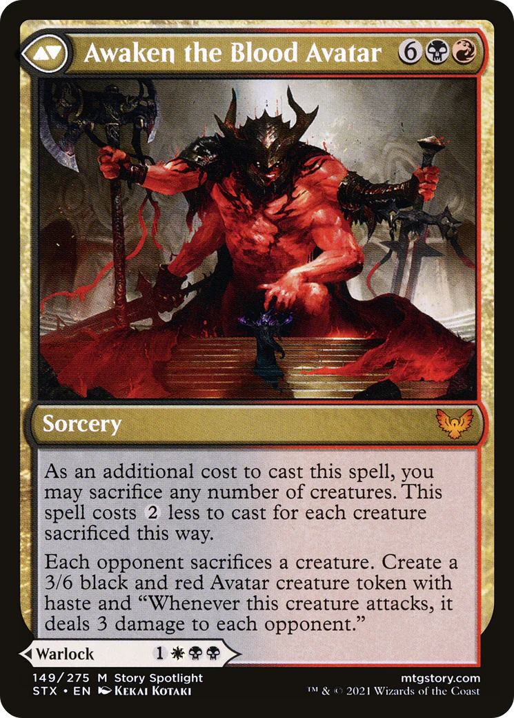 Extus, Oriq Overlord (STX-149)  Foil - Strixhaven: School of Mages - Image 2