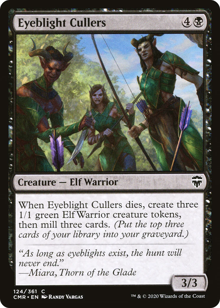 Eyeblight Cullers (CMR-124)  - Commander Legends