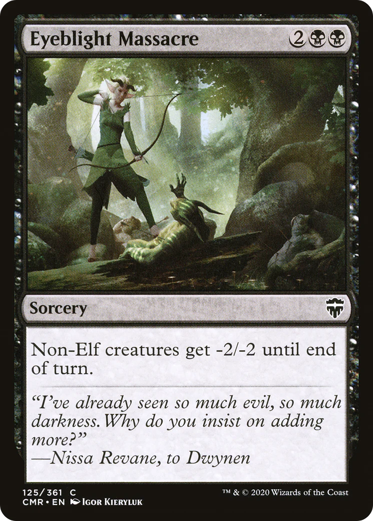 Eyeblight Massacre (CMR-125)  - Commander Legends