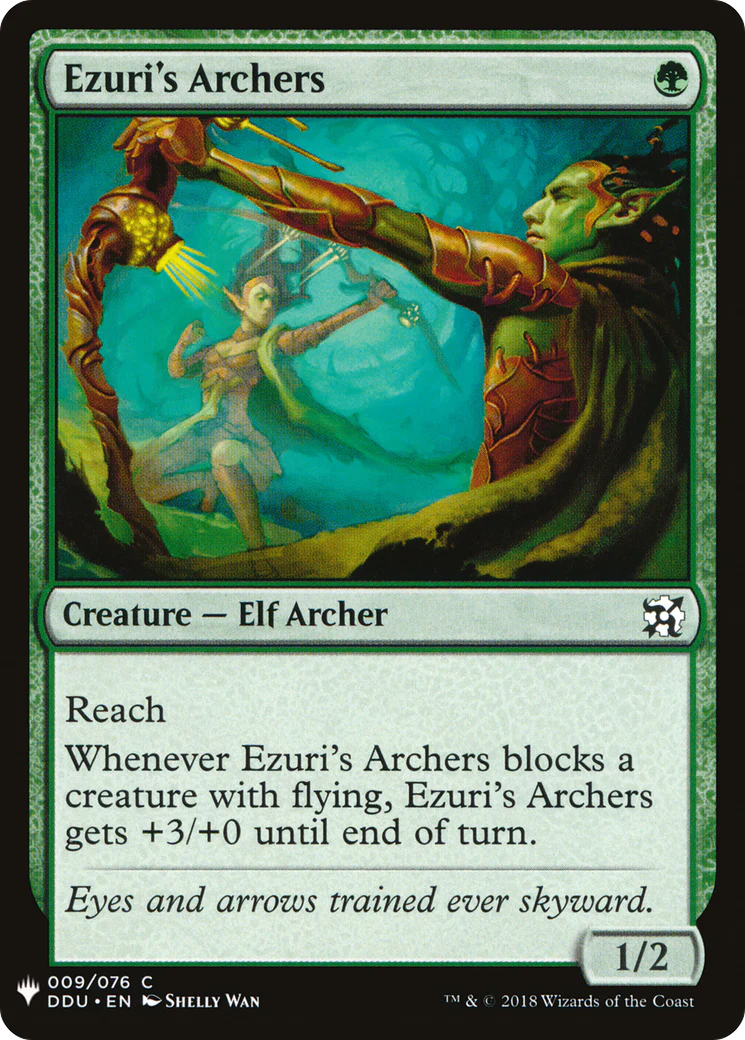 Ezuri's Archers (LIST-009)  - The List