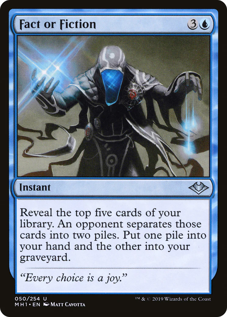 Fact or Fiction (MH1-050)  Foil - Modern Horizons