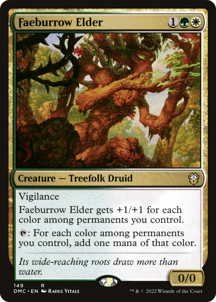 Faeburrow Elder (DMC-149)  - Dominaria United Commander