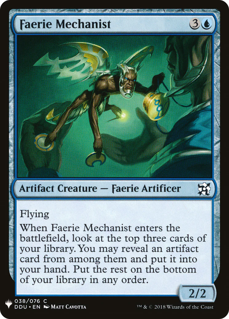 Faerie Mechanist (LIST-DDU-38)  - The List