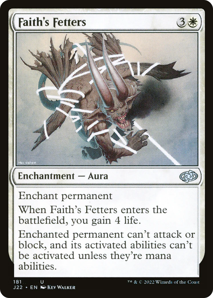 Faith's Fetters (J22-181)  - Jumpstart 2022