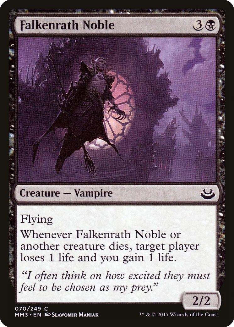 Falkenrath Noble (MM3-070)  Foil - Modern Masters 2017