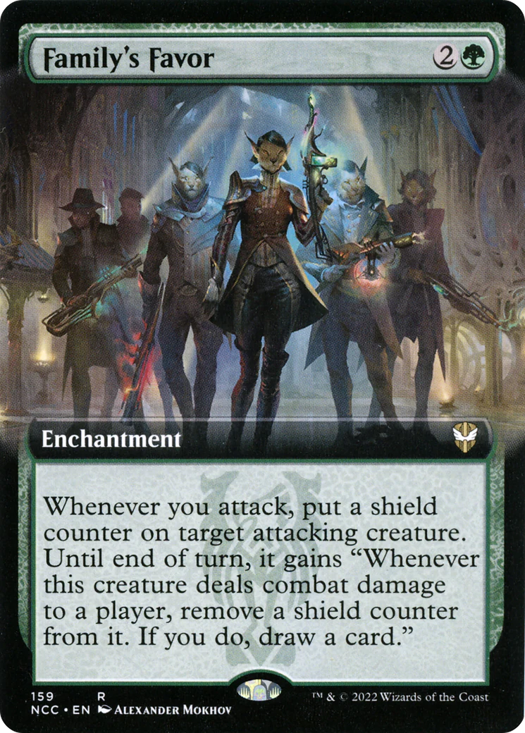Family's Favor (Extended Art) (NCC-159)  - New Capenna Commander: (Extended Art)