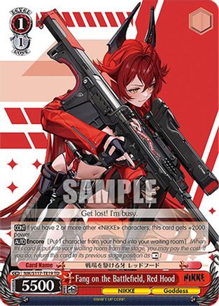 Fang on the Battlefield, Red Hood (NIK/S117-TE19 TD) - GODDESS OF VICTORY: NIKKE
