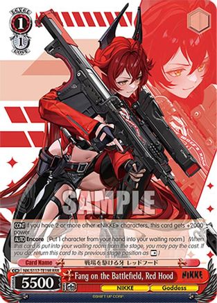 Fang on the Battlefield, Red Hood (RRR) (NIK/S117-TE19R RRR) - GODDESS OF VICTORY: NIKKE