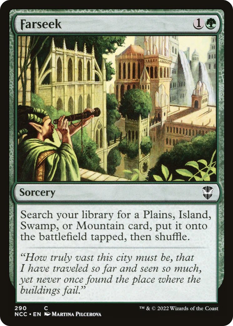 Farseek (NCC-290)  - New Capenna Commander