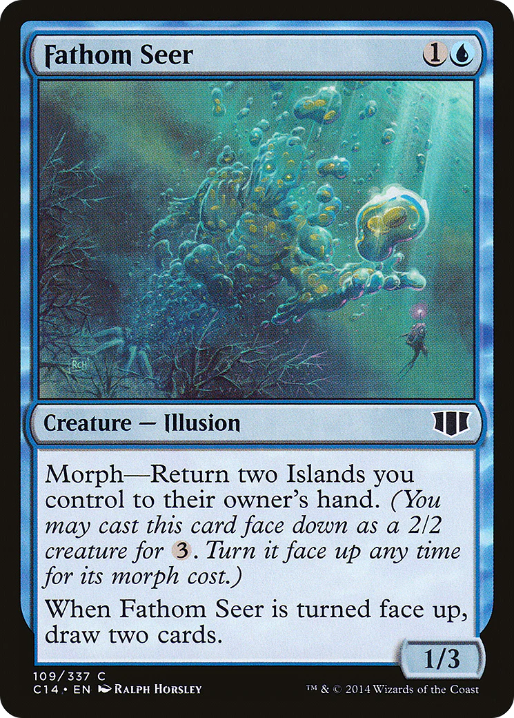 Fathom Seer (C14-109)  - Commander 2014