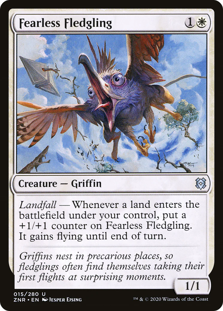 Fearless Fledgling (ZNR-015)  - Zendikar Rising