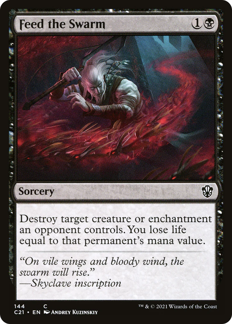 Feed the Swarm (C21-144)  - Commander 2021