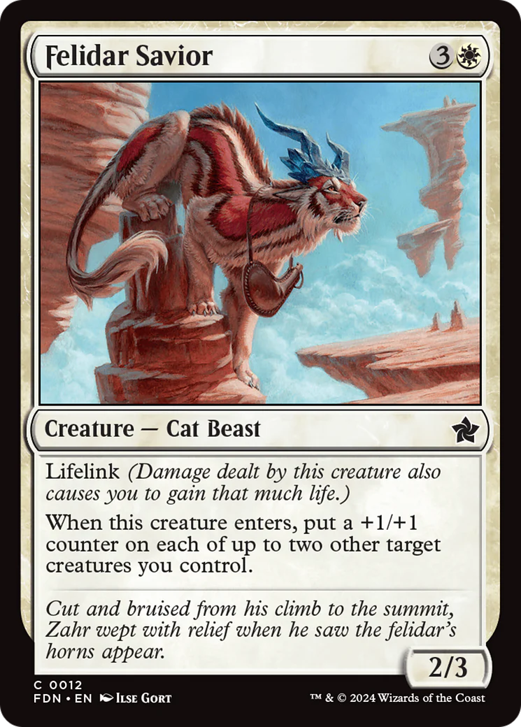 Felidar Savior (FDN-012)  - Foundations