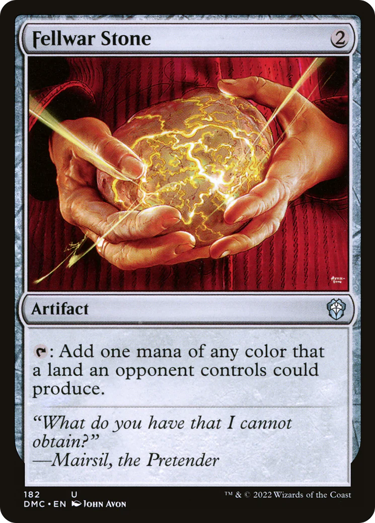 Fellwar Stone (DMC-182)  - Dominaria United Commander