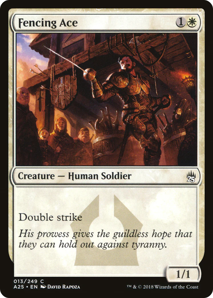 Fencing Ace (A25-013)  Foil - Masters 25