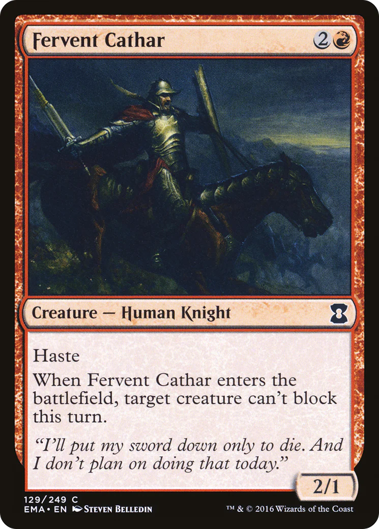 Fervent Cathar (EMA-129)  - Eternal Masters