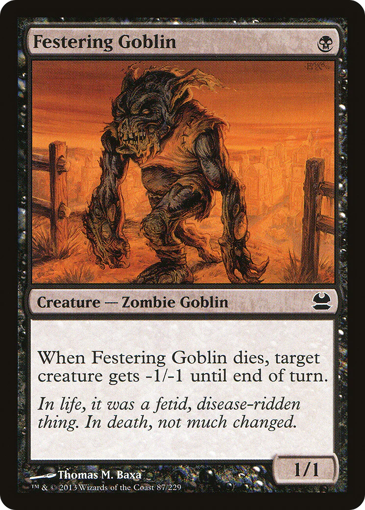 Festering Goblin (MMA-087)  - Modern Masters