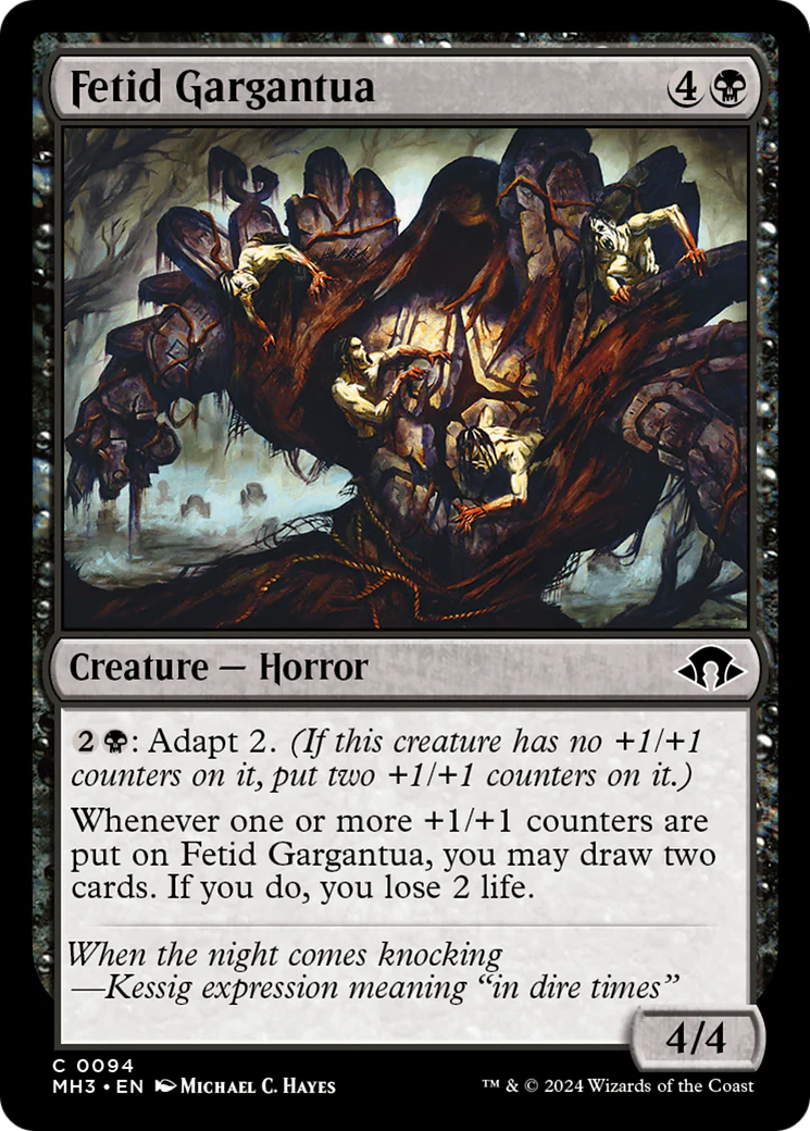 Fetid Gargantua (MH3-094)  Foil - Modern Horizons 3