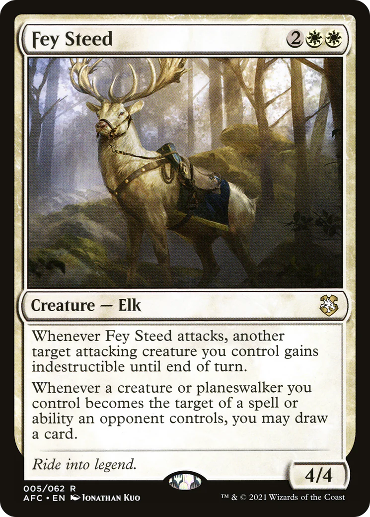 Fey Steed (AFC-005) - Adventures in the Forgotten Realms Commander