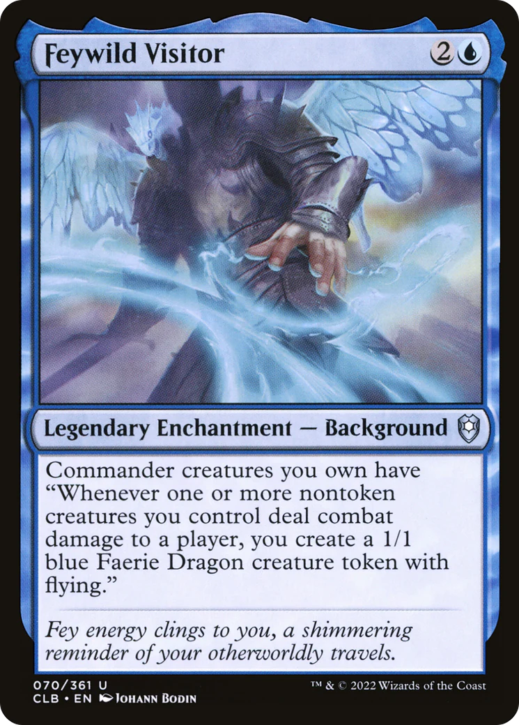 Feywild Visitor (CLB-070)  - Commander Legends: Battle for Baldur's Gate