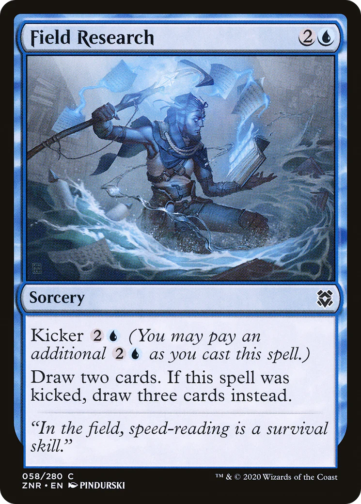 Field Research (ZNR-058)  - Zendikar Rising