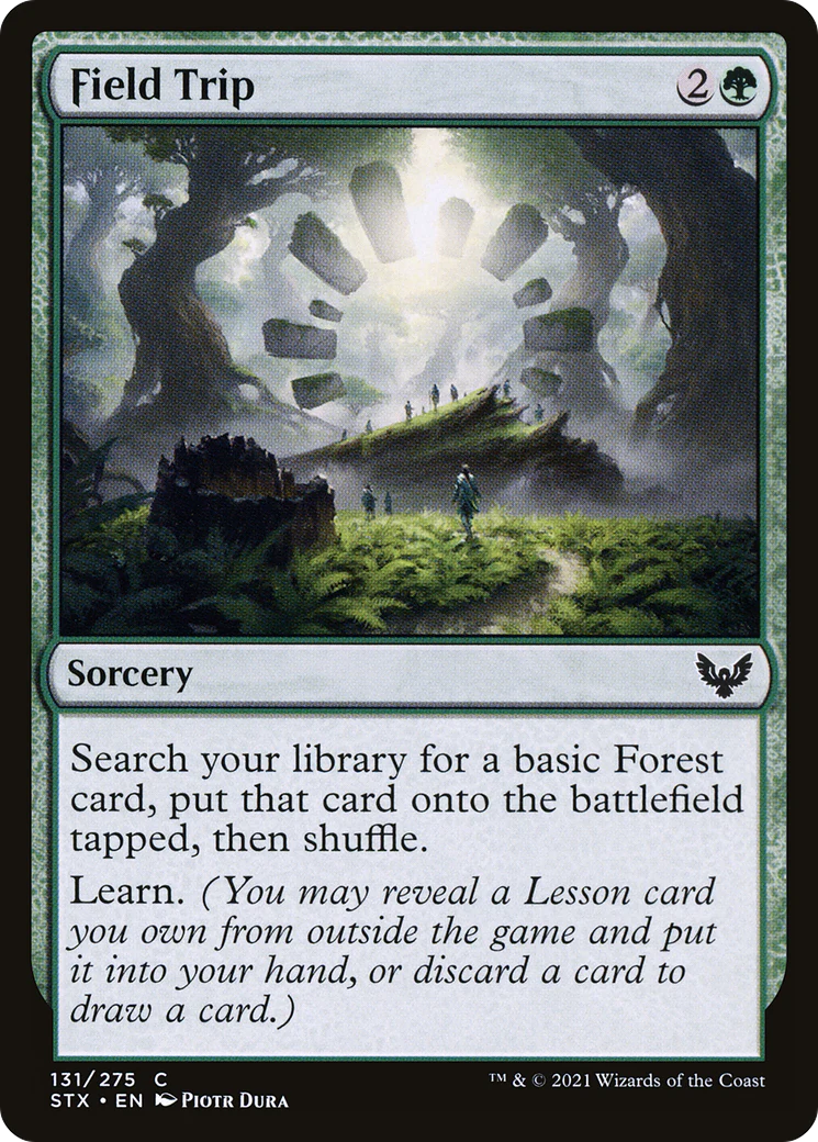 Field Trip (STX-131) Foil - Strixhaven: School of Mages
