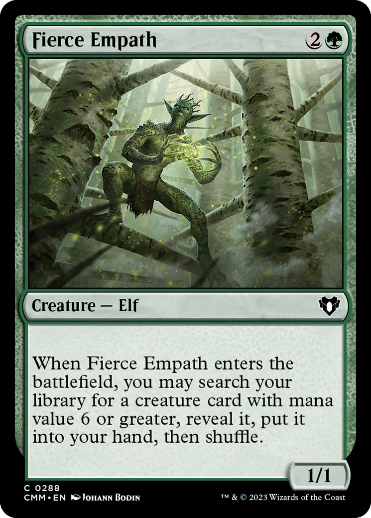Fierce Empath (CMM-288)  - Commander Masters