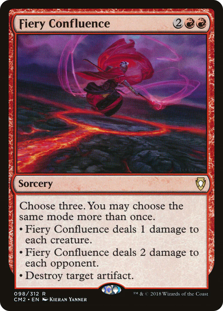 Fiery Confluence (CM2-098)  - Commander Anthology Volume II