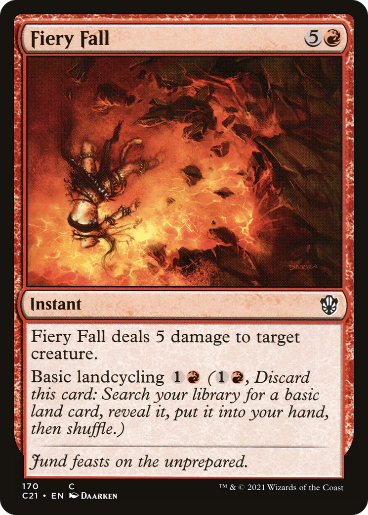 Fiery Fall (C21-170)  - Commander 2021