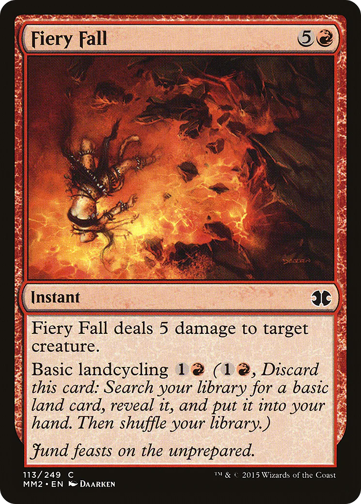 Fiery Fall (MM2-113)  Foil - Modern Masters 2015