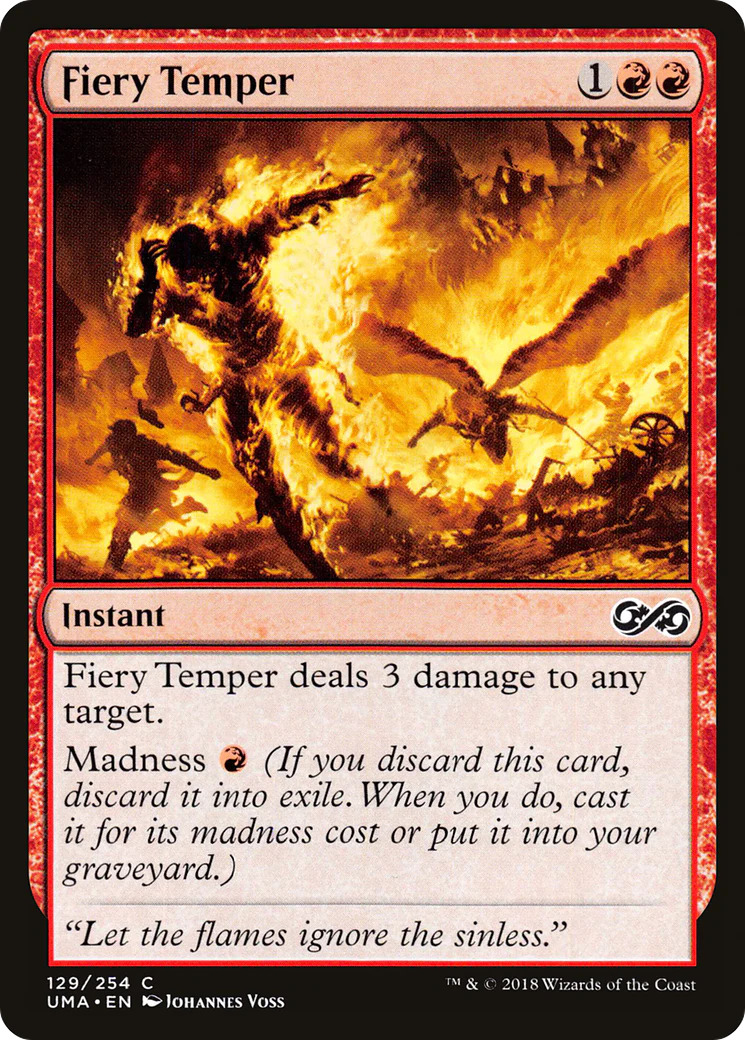 Fiery Temper (UMA-129)  - Ultimate Masters