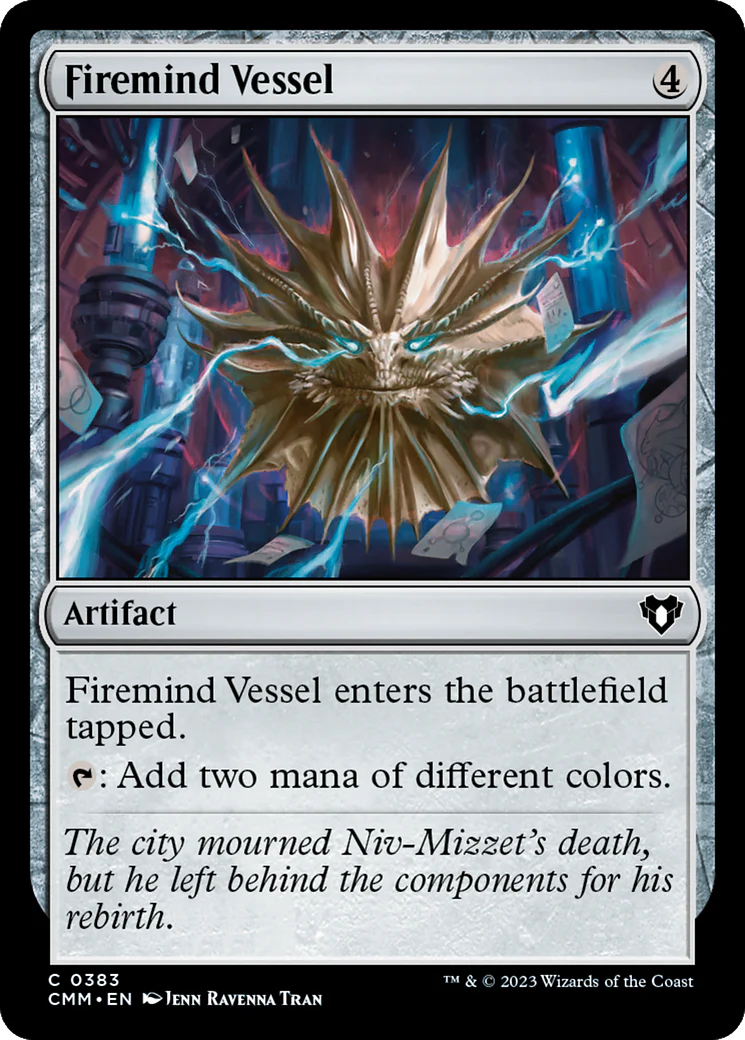 Firemind Vessel (CMM-383)  Foil - Commander Masters