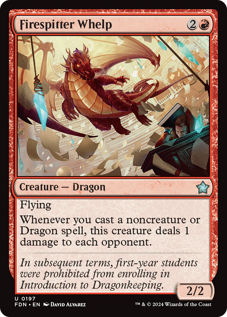 Firespitter Whelp (FDN-197)  - Foundations