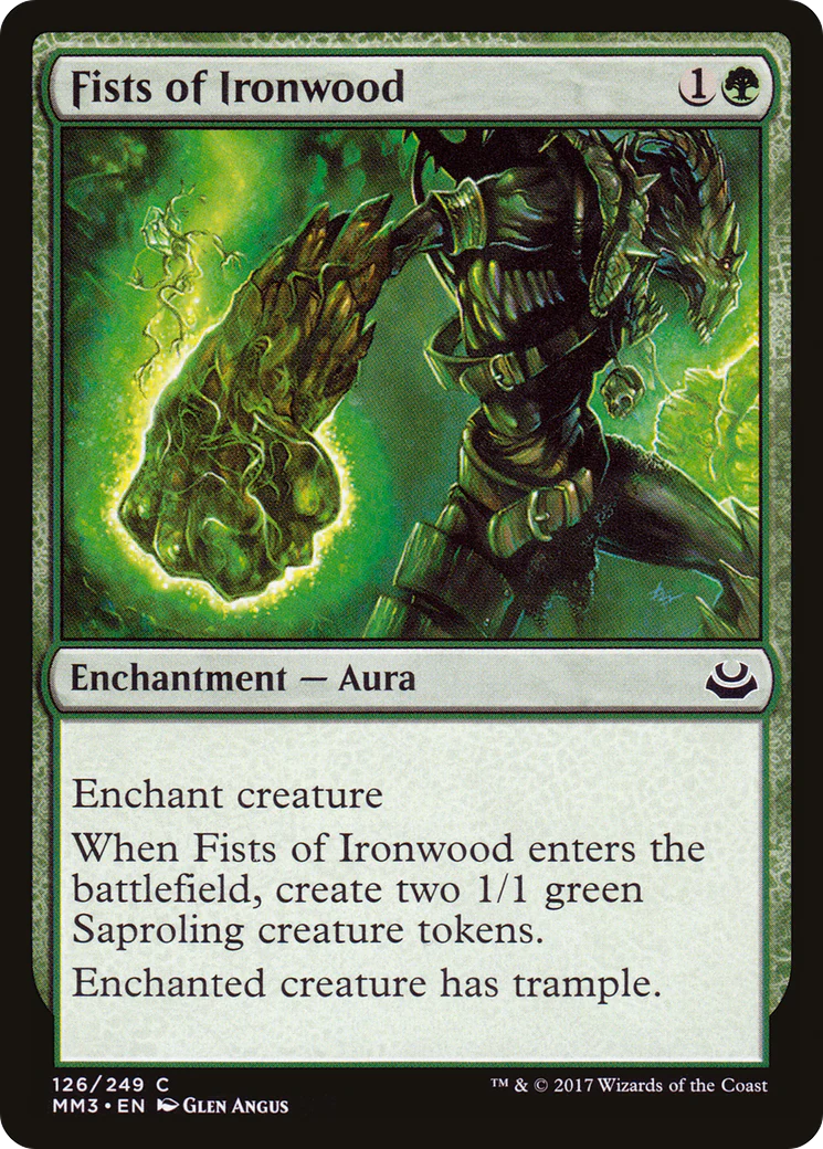 Fists of Ironwood (MM3-126) Foil - Modern Masters 2017